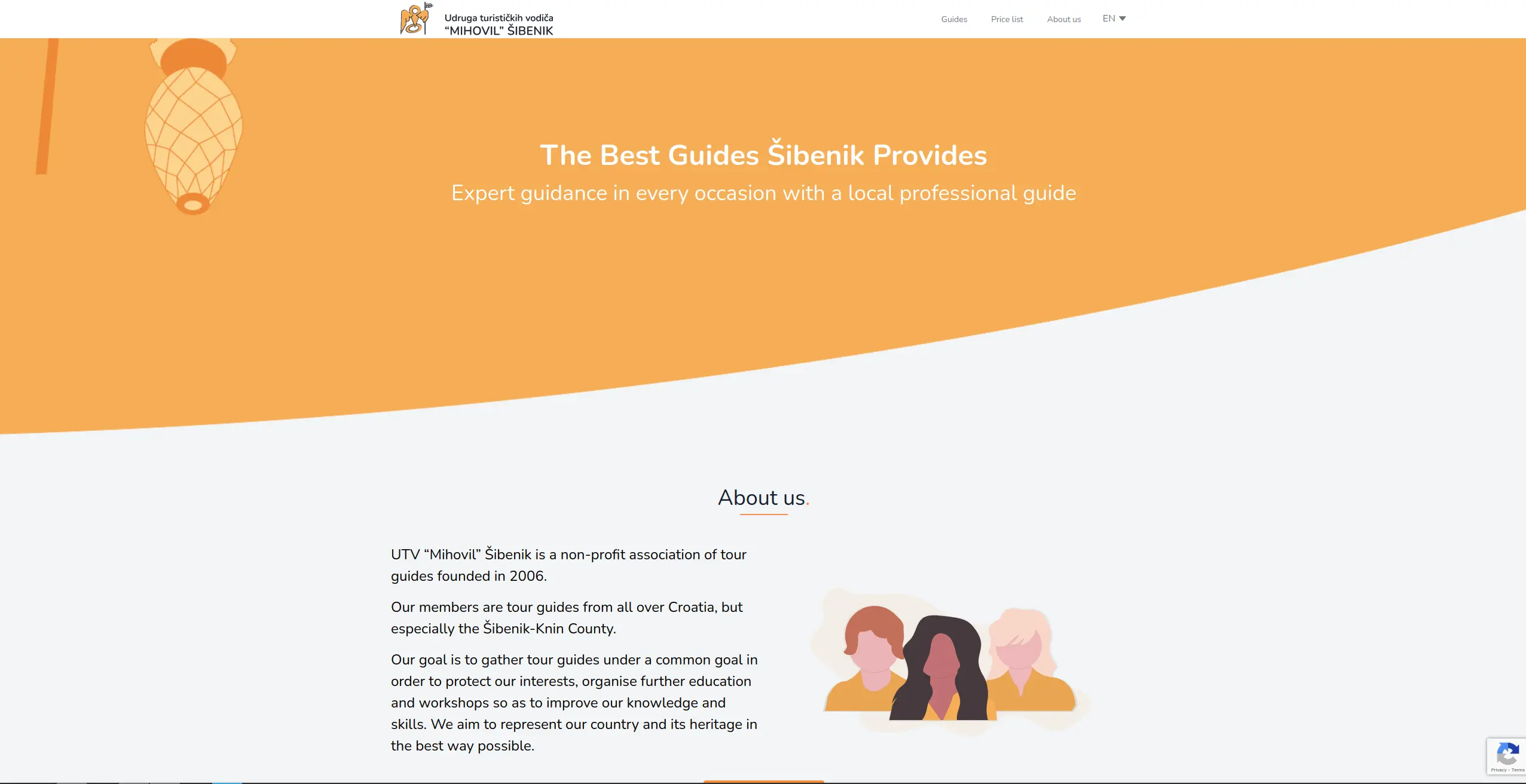 UTV Mihovil Šibenik web stranica