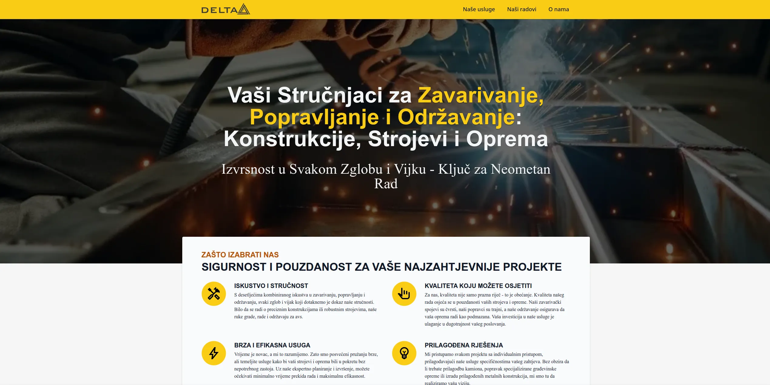 DELTA VAR - Welding & Machinery Maintenance